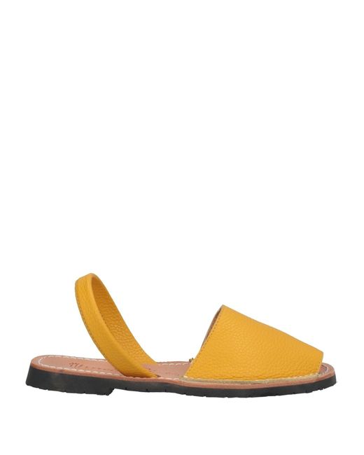 Virreina Yellow Sandals