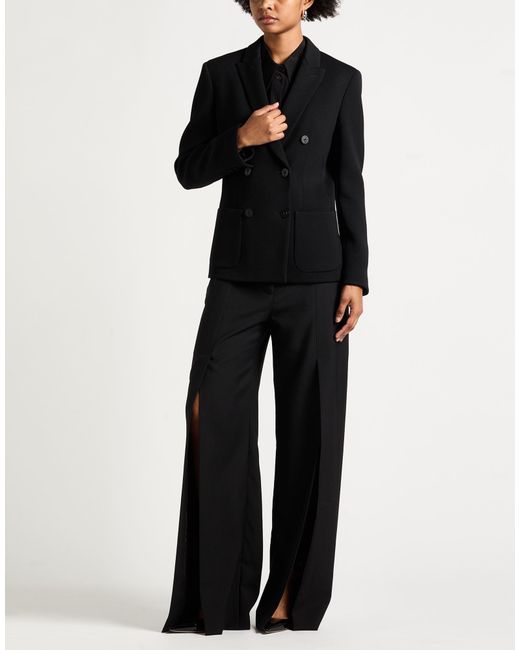 Giorgio Armani Black Blazer Virgin Wool, Elastane
