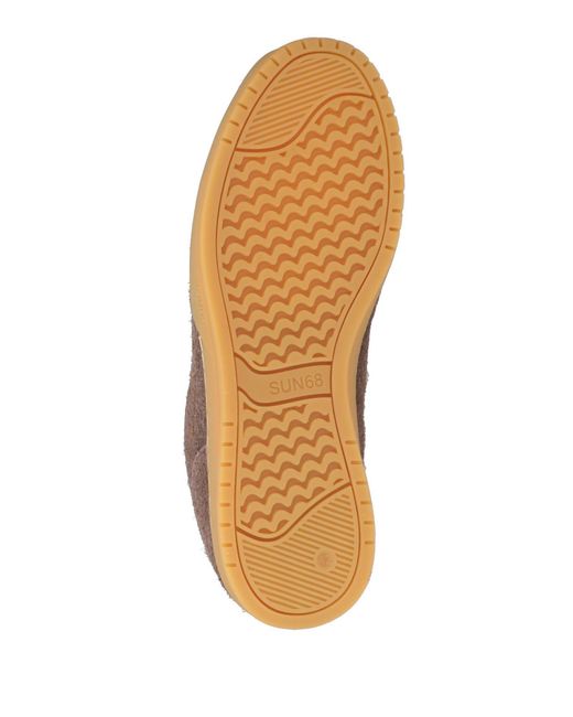 Sun 68 Brown Trainers for men