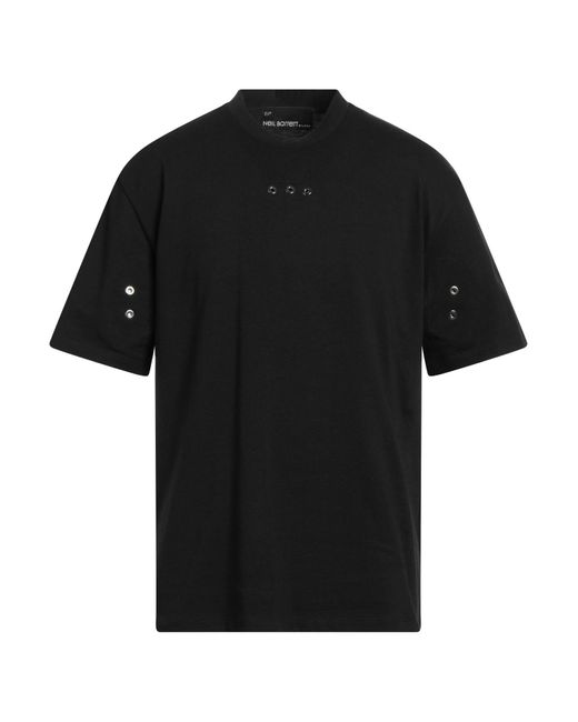 T-shirt di Neil Barrett in Black da Uomo