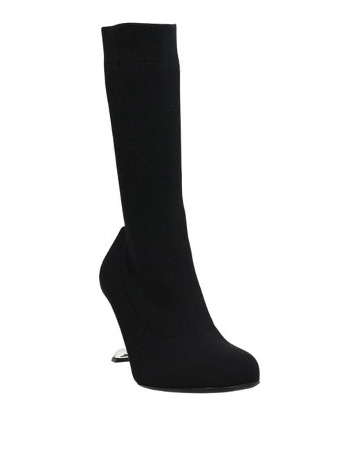 McQueen Black Stiefel