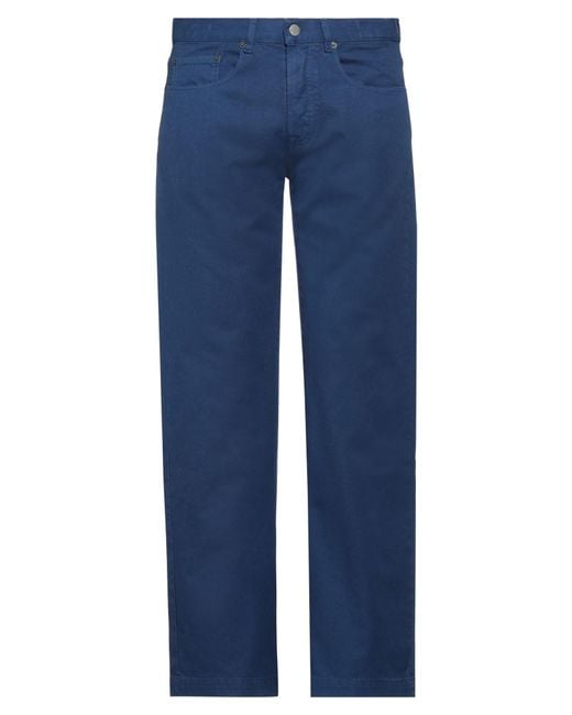Massimo Alba Blue Trouser for men