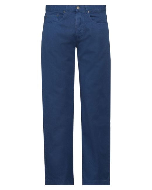 Massimo Alba Blue Trouser for men