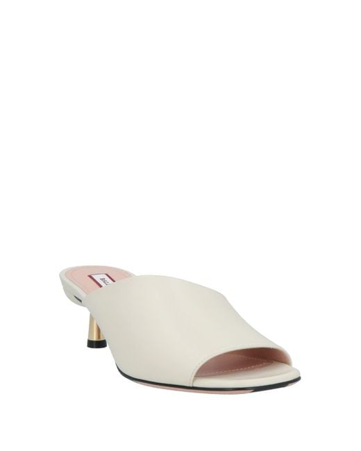 Bally White Sandals
