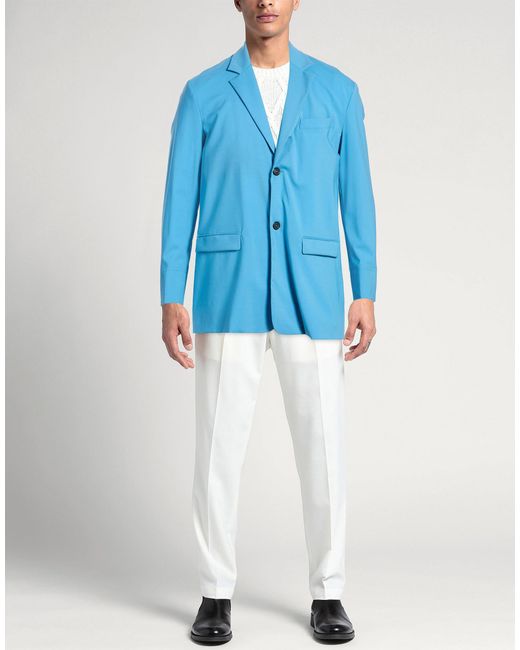 Blazer di Grifoni in Blue da Uomo