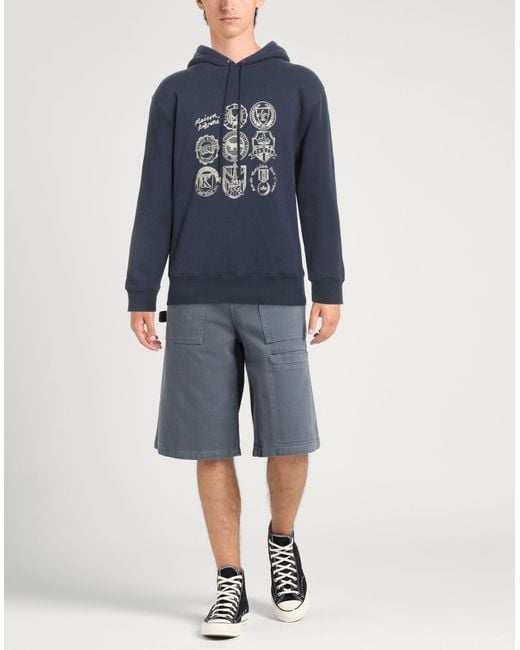 Maison Kitsuné Blue Sweatshirt for men