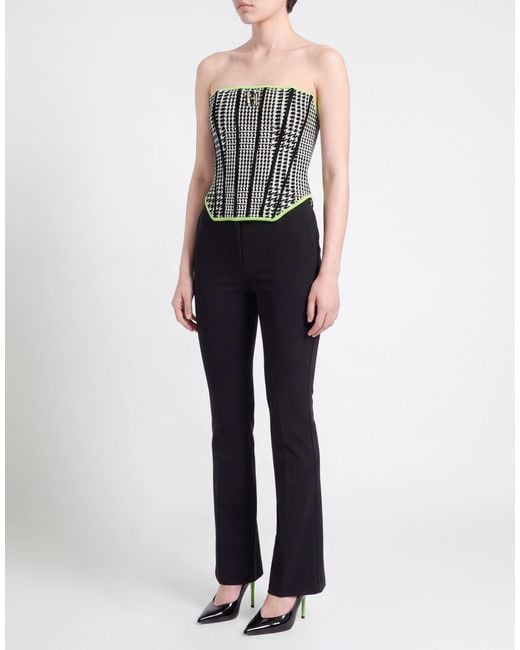 Elisabetta Franchi Black Top Viscose, Polyester, Polyamide, Elastane