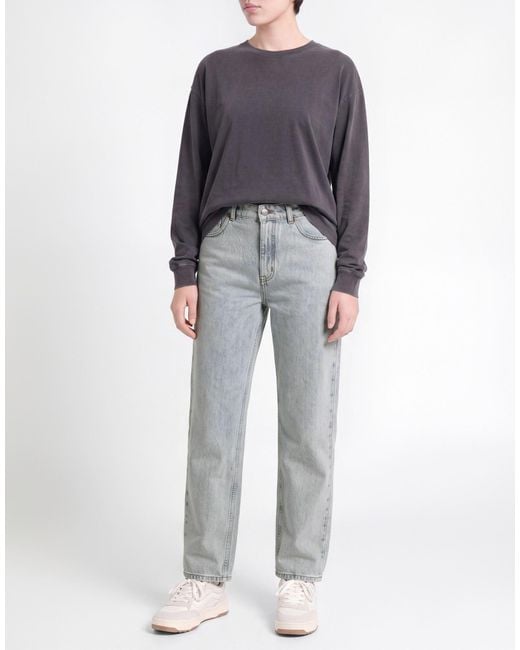 Moorer Gray Jeans Cotton