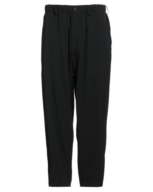 Pantalone di Yohji Yamamoto in Black da Uomo