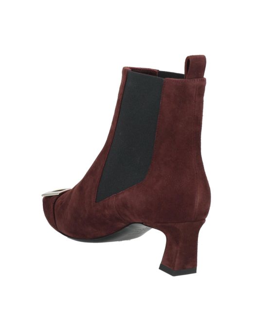 Roger Vivier Brown Ankle Boots