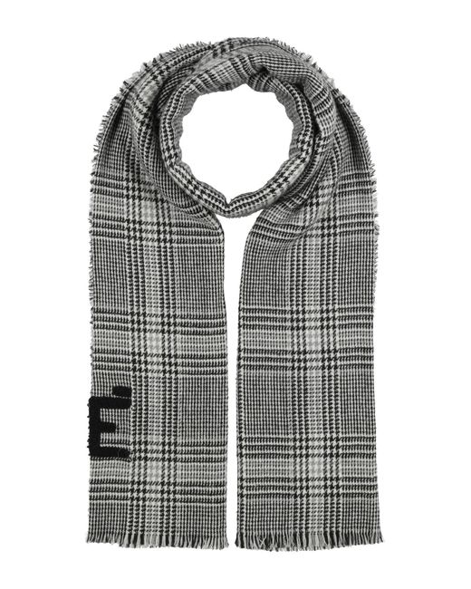 Bufanda Caractere de color Gray