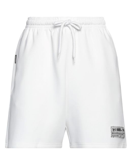 Under Armour White Shorts & Bermuda Shorts