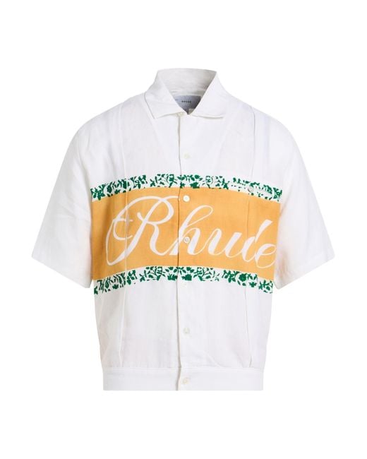 Rhude White Shirts for men