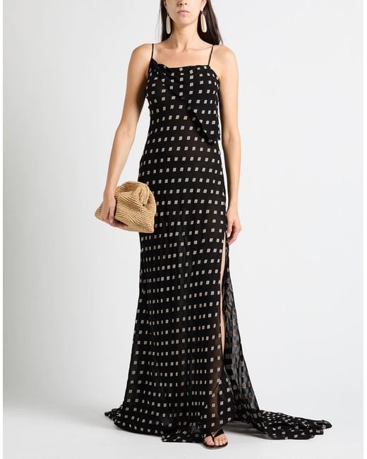 Ann Demeulemeester Black Maxi-Kleid