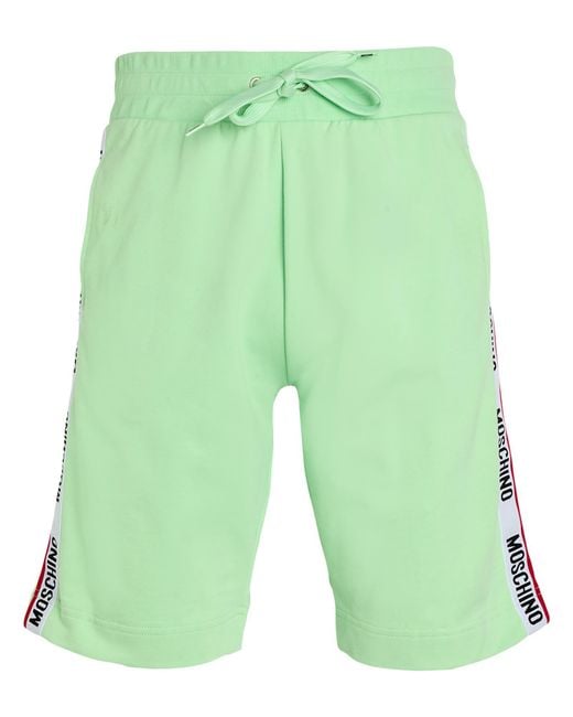 Moschino Green Shorts & Bermuda Shorts for men