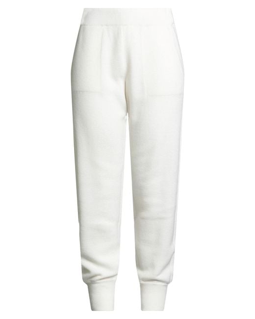 Brunello Cucinelli White Trouser