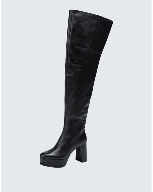 & Other Stories Black Knee Boots