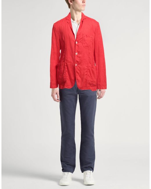 Aspesi Red Blazer for men