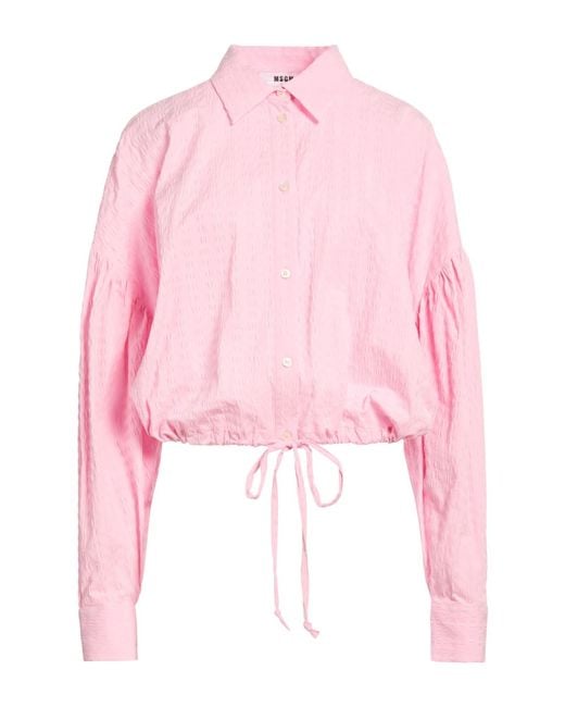 Chemise MSGM en coloris Pink