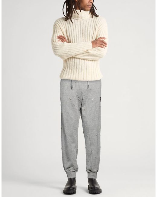 John Richmond Gray Pants Cotton, Polyester for men