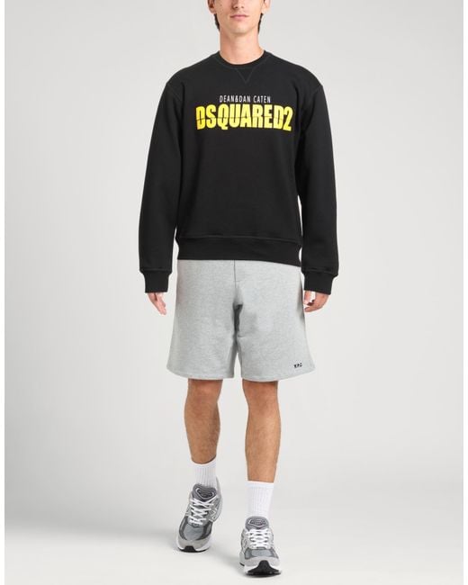 DSquared² Black Sweatshirt for men
