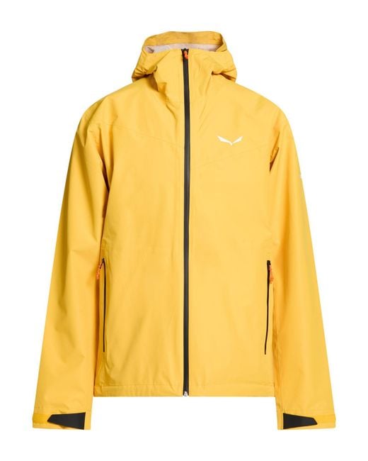 Salewa Yellow Puez 2.5L Ptx Jacket Recycled Polyester for men