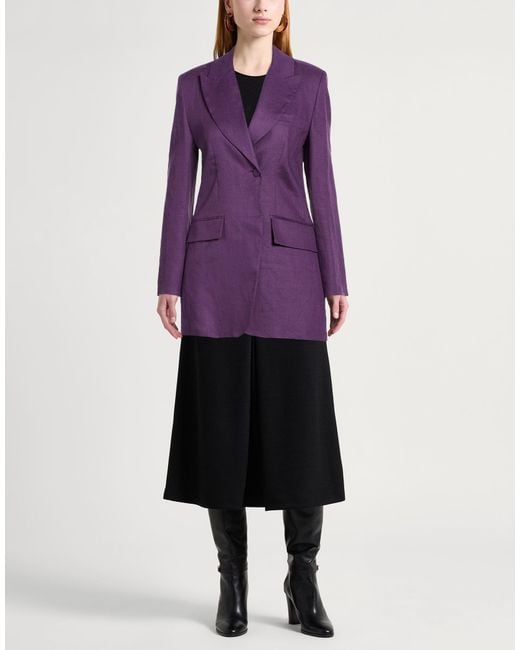 Liviana Conti Purple Blazer