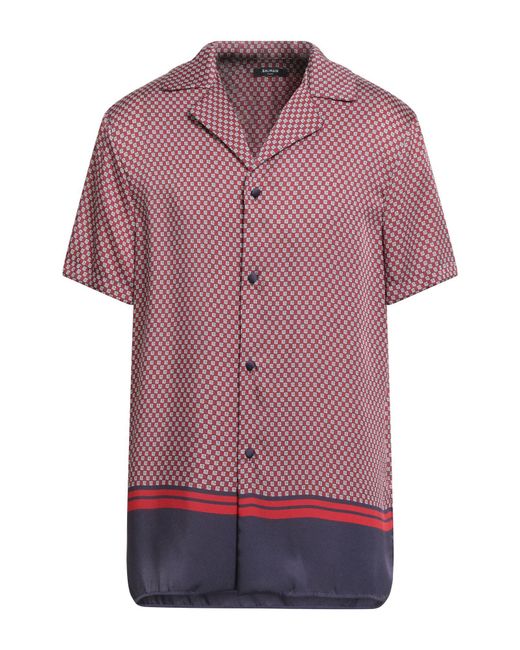 Balmain Purple Shirt for men