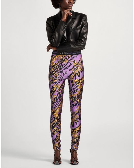 Versace Jeans Couture Red Leggings