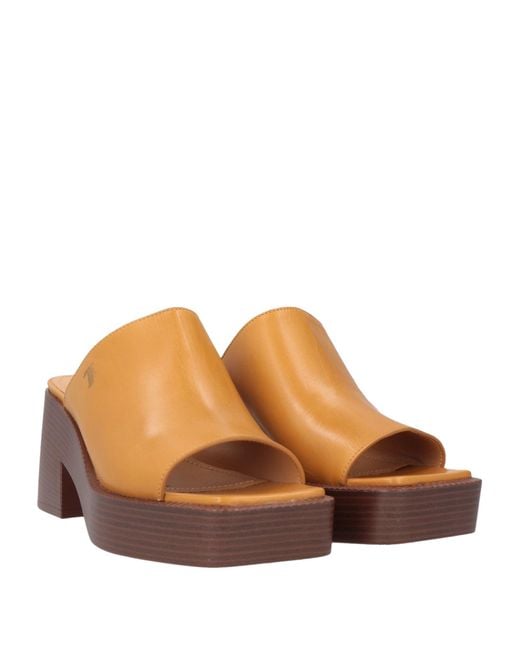 Tod's Brown Sandals
