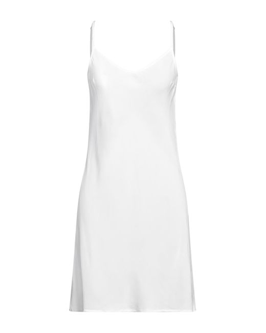 Maje White Slip Dress