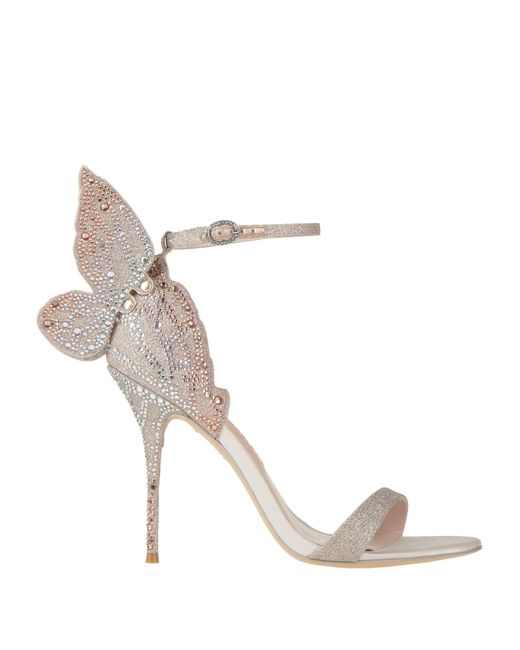 Sophia Webster White Sandals Textile Fibers