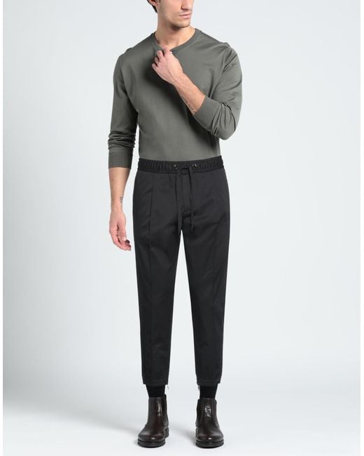 Dolce & Gabbana Black Trouser for men