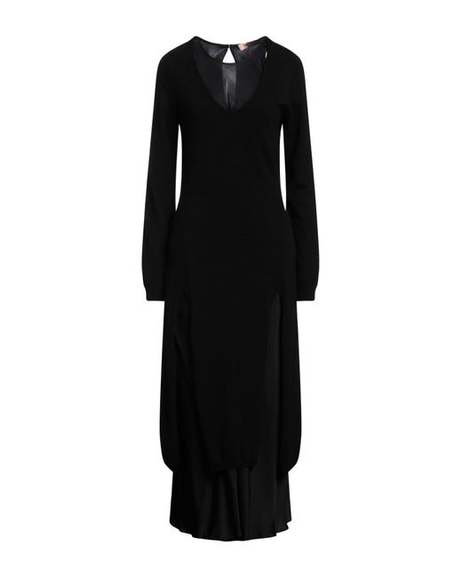 Twin Set Black Midi Dress