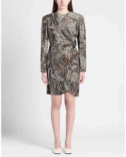Gaelle Paris Gray Mini Dress