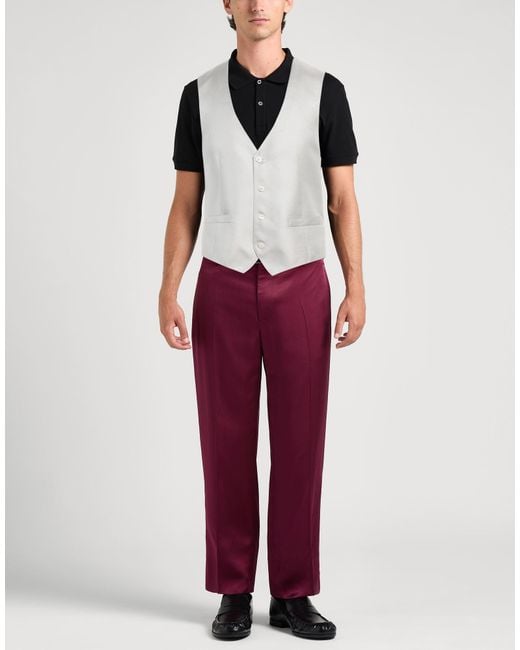 Corneliani White Waistcoat for men