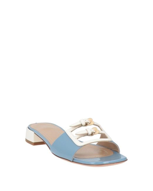 A.Bocca White Slate Sandals Leather