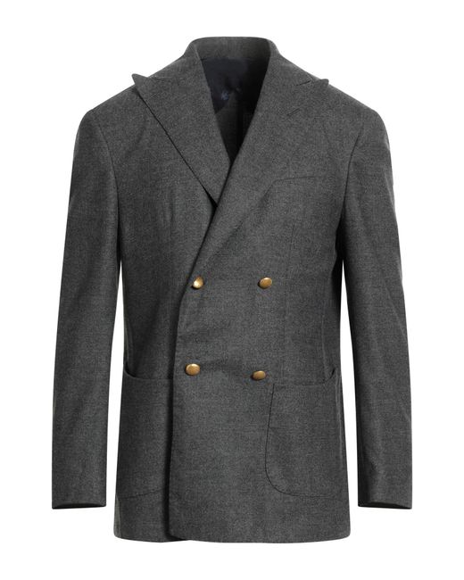 Fortela Black Blazer Wool for men