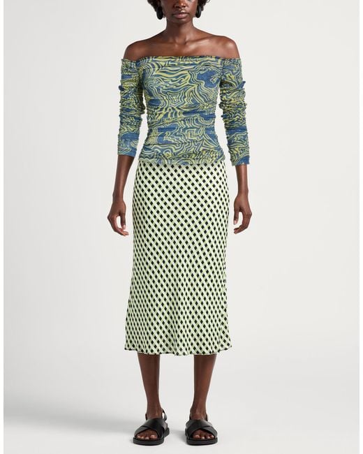 Pinko Blue Top Polyamide, Elastane