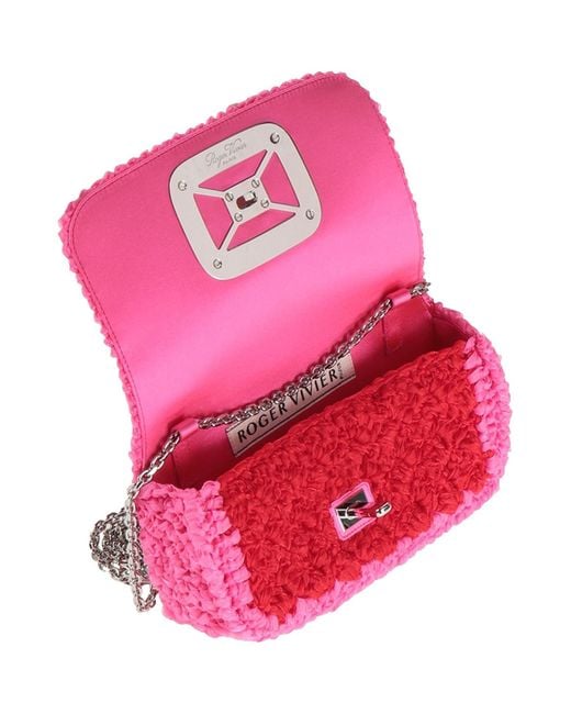 Roger Vivier Red Shoulder Bags