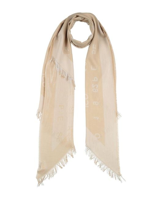 Peserico Natural Scarf Viscose, Polyester