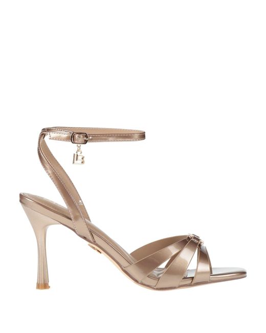 Laura Biagiotti Metallic Sandals