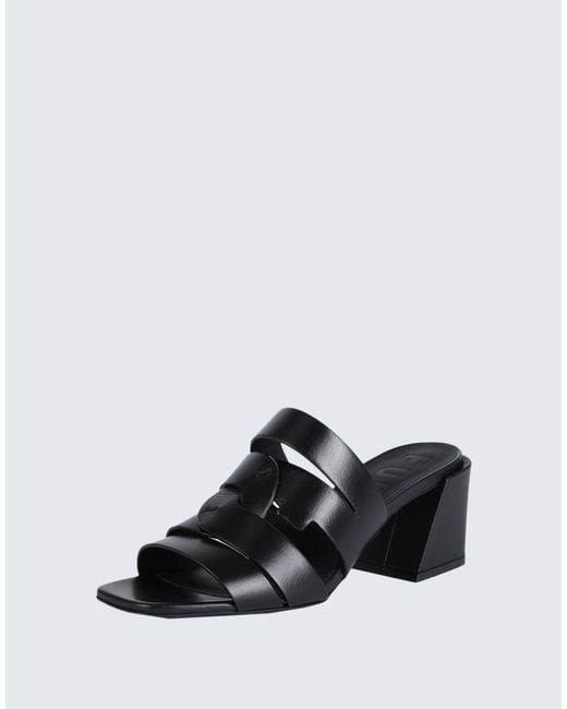 Furla Black Sandals