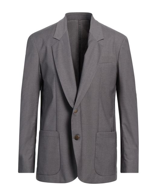 MARSĒM Gray Collection Blazer Polyester, Viscose, Elastane for men
