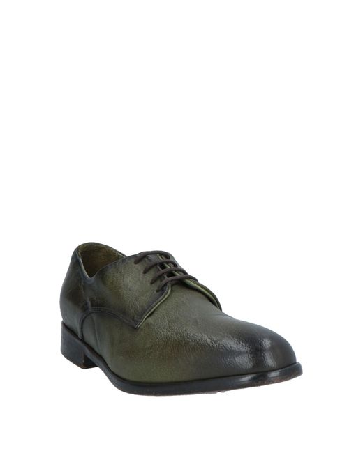 Sturlini Green Lace-up Shoes