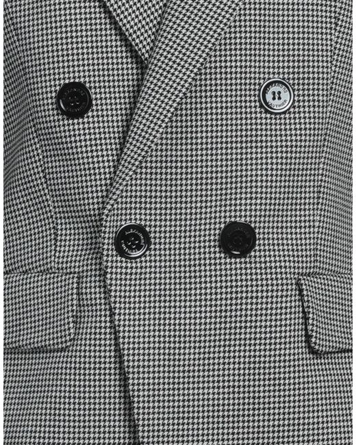 Alexandre Vauthier Gray Blazer Viscose, Wool