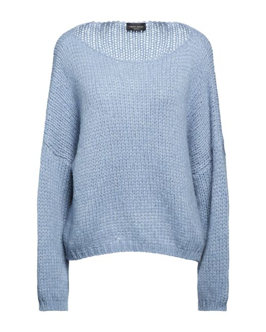 Pullover Roberto Collina en coloris Blue