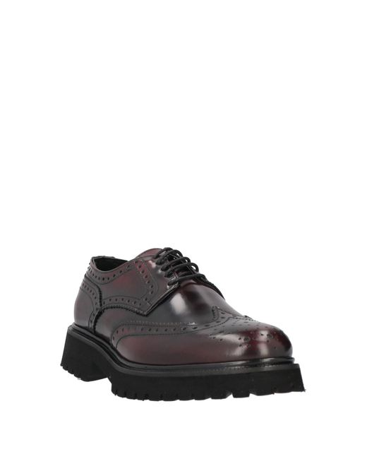 Baldinini Brown Lace-up Shoes