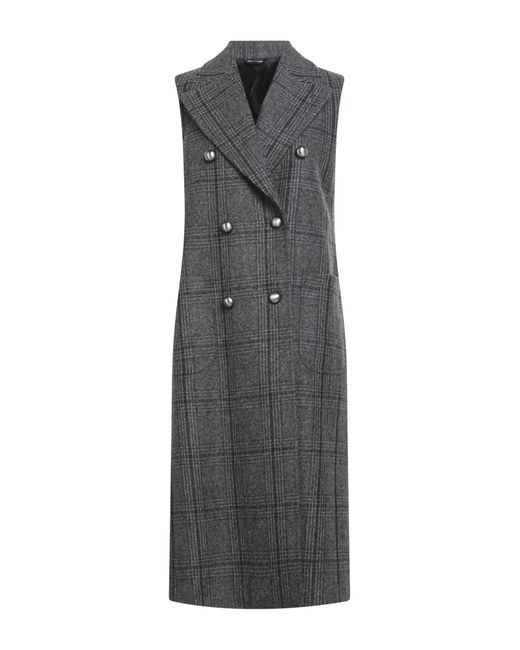 Tonello Gray Overcoat & Trench Coat