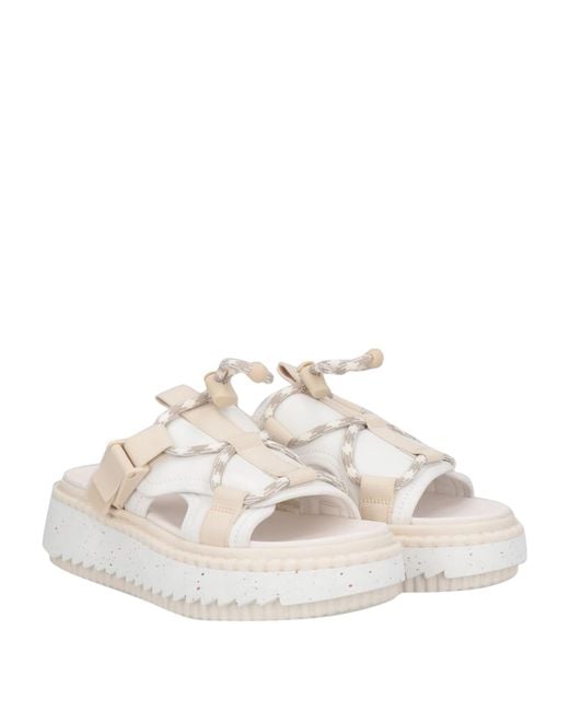 Chloé White Sandals